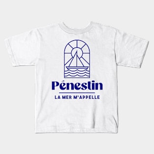 Pénestin the sea calls me - Brittany Morbihan 56 BZH Sea Kids T-Shirt